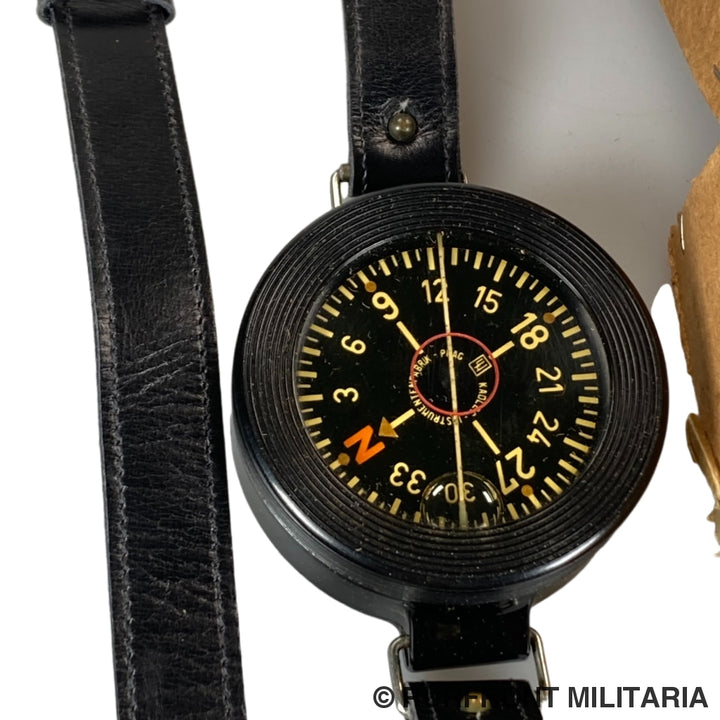 Luftwaffe Kadlec Armbandkompas Ak39 Met Verlängerungsarmband In Doosje.