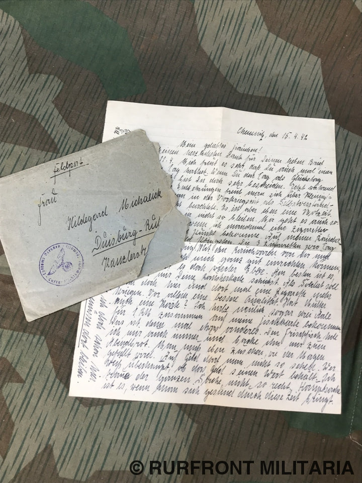 Luftwaffe Papierset Flugleiter Ernst Michalick
