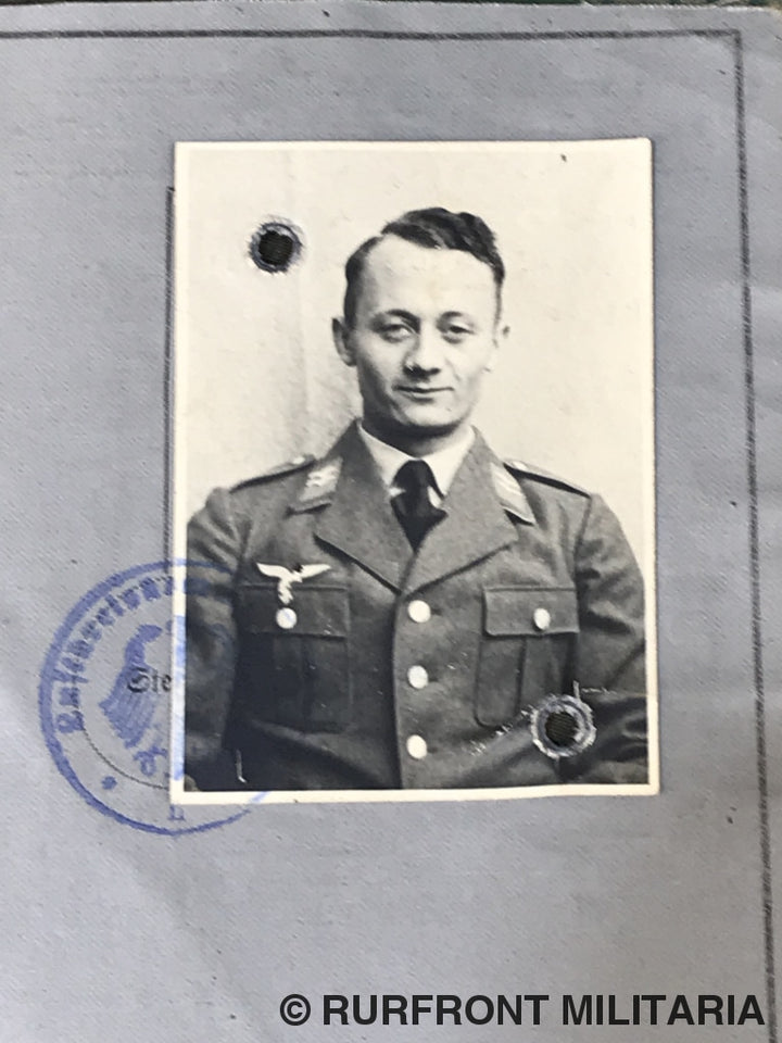 Luftwaffe Papierset Flugleiter Ernst Michalick