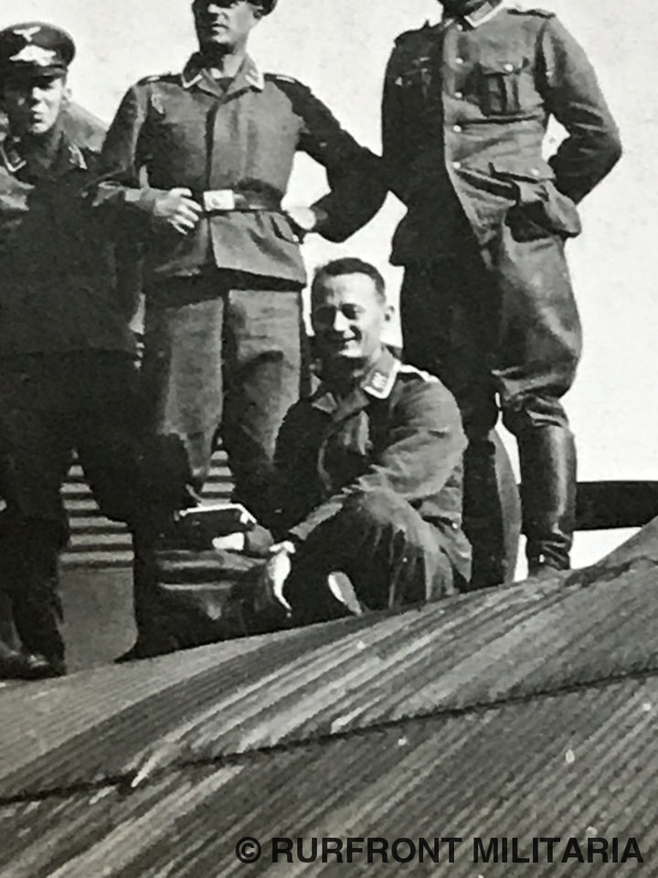 Luftwaffe Papierset Flugleiter Ernst Michalick