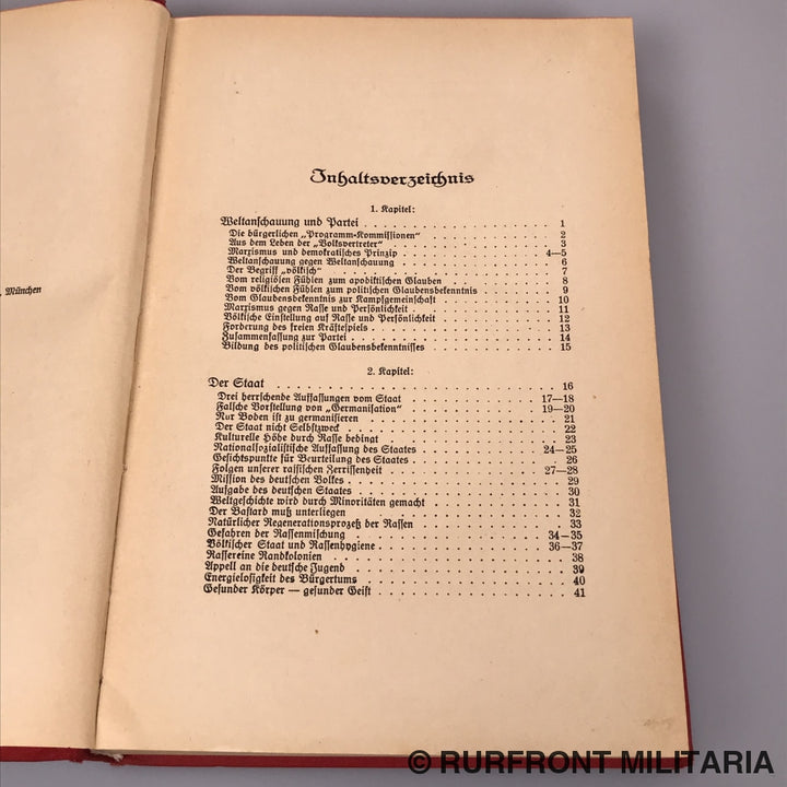 Mein Kampf 1E Druk 1927 Band 2.