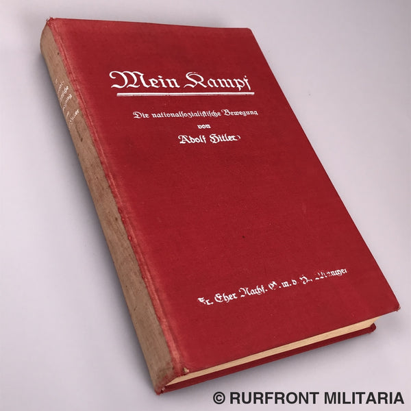 Mein Kampf 1E Druk 1927 Band 2. Mein Kampf 1E Druk 1927 Band 2.