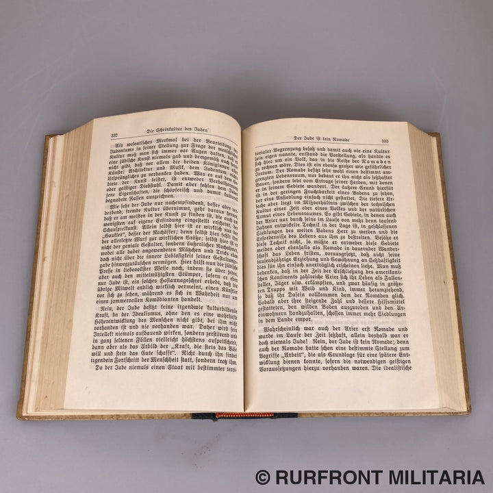 Mein Kampf Hochzeitsausgabe Stad Wipperfürth 1941