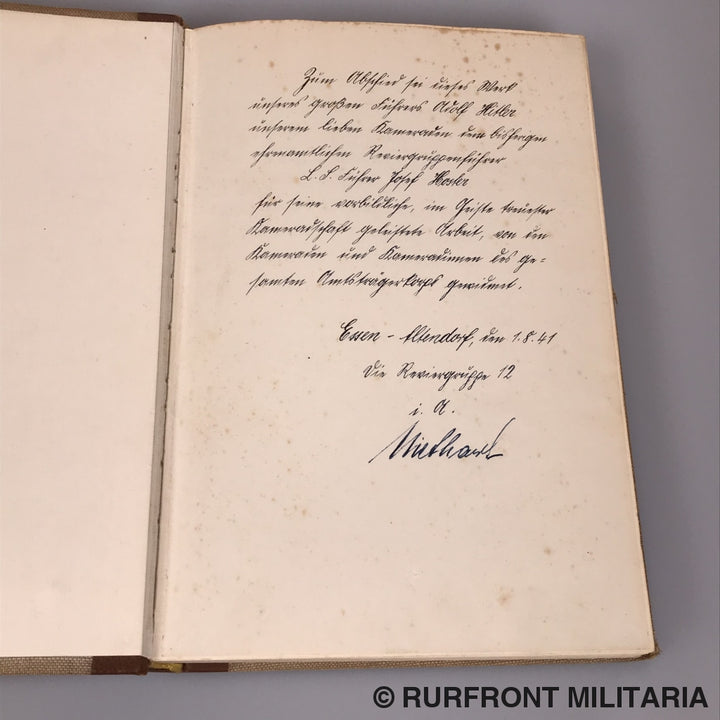 Mein Kampf Sonderausgabe Halbleder 1940