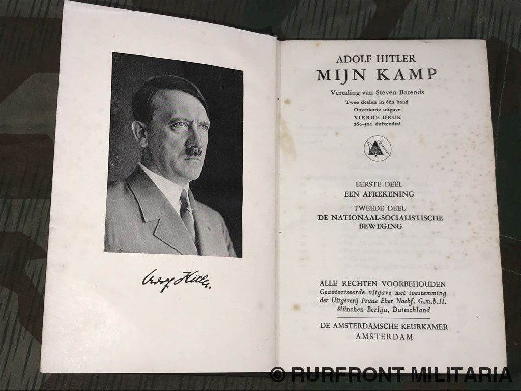 Dutch edition Mein Kampf – Rurfront Militaria