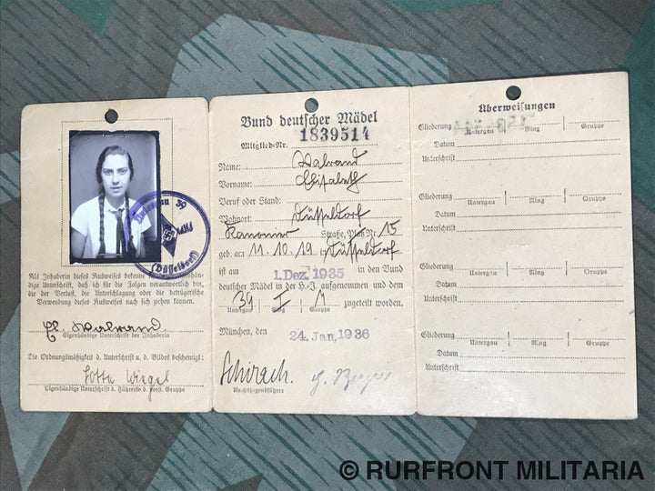 Papierset Bdm Düsseldorf