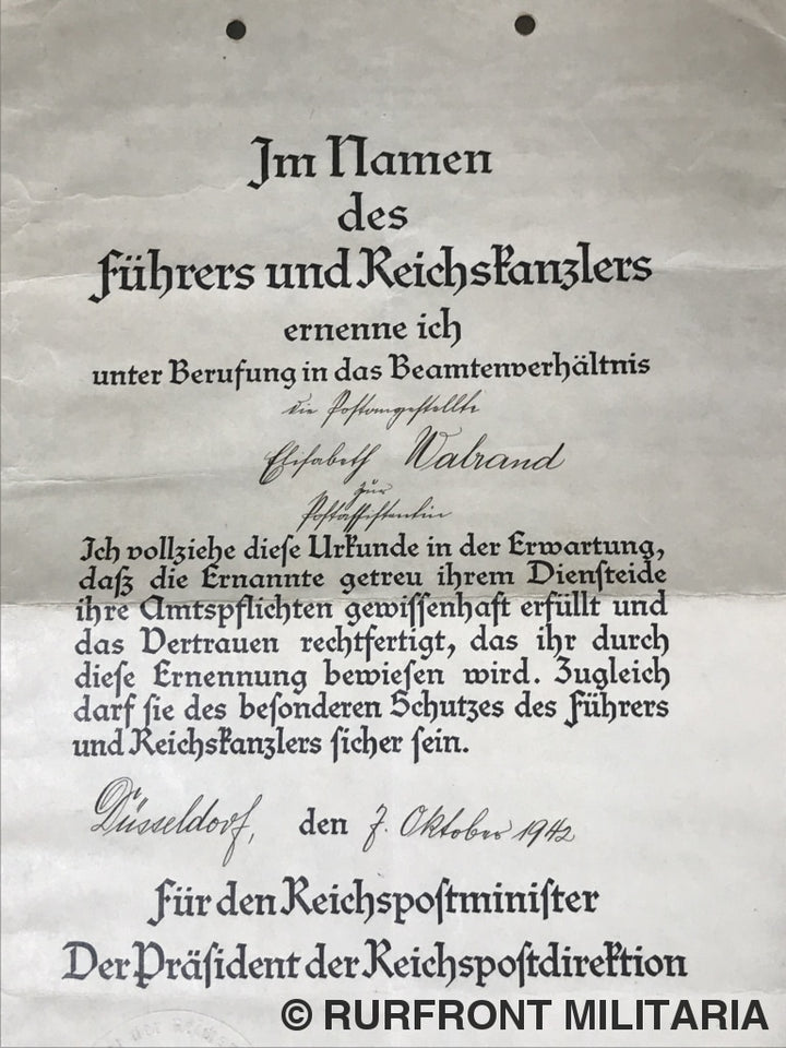 Papierset Bdm Düsseldorf