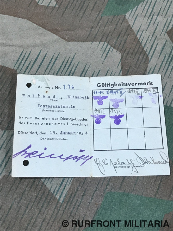 Papierset Bdm Düsseldorf