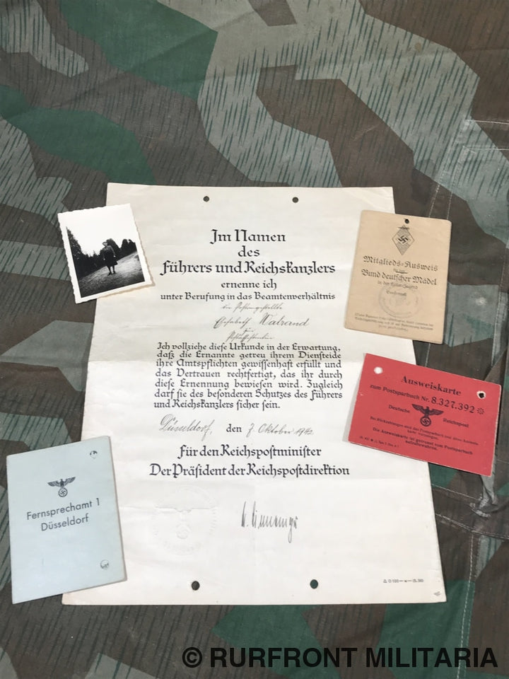 Papierset Bdm Düsseldorf