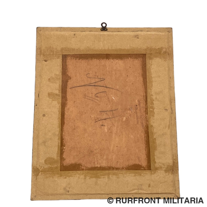 Portret A.h. Gemaakt Door Carl Von Salzen Hamburg 1942 8. U-Flottille Kommando