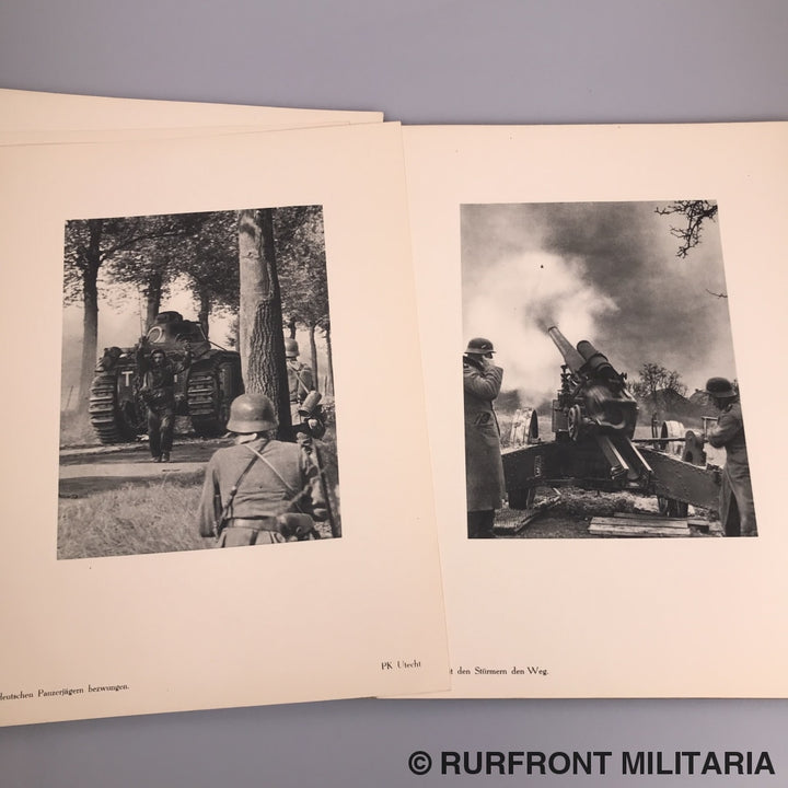 Propagandamap Von Kampf Und Sieg Des Deutschen Soldaten