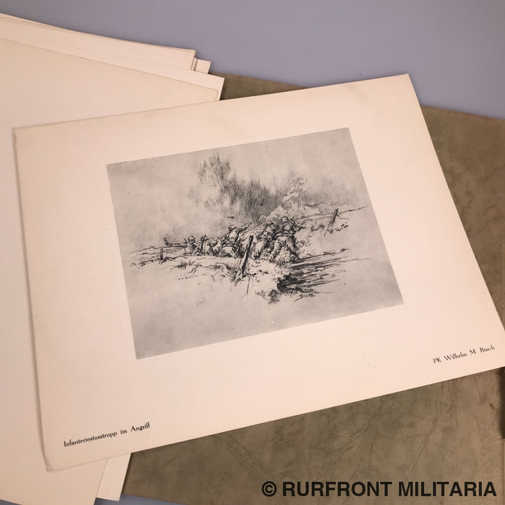 Propagandamap Von Kampf Und Sieg Des Deutschen Soldaten