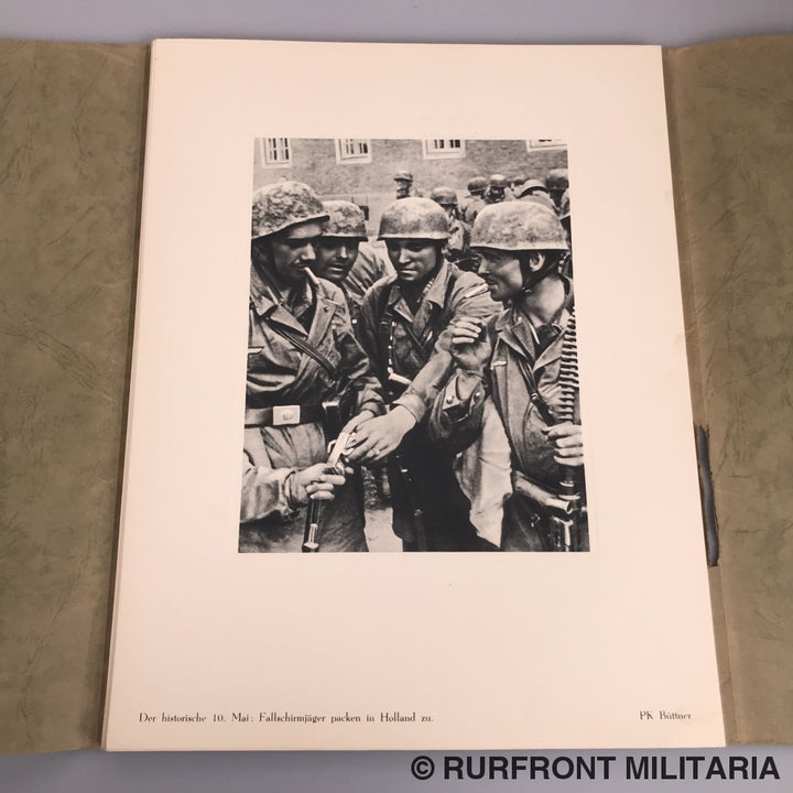 Propagandamap Von Kampf Und Sieg Des Deutschen Soldaten