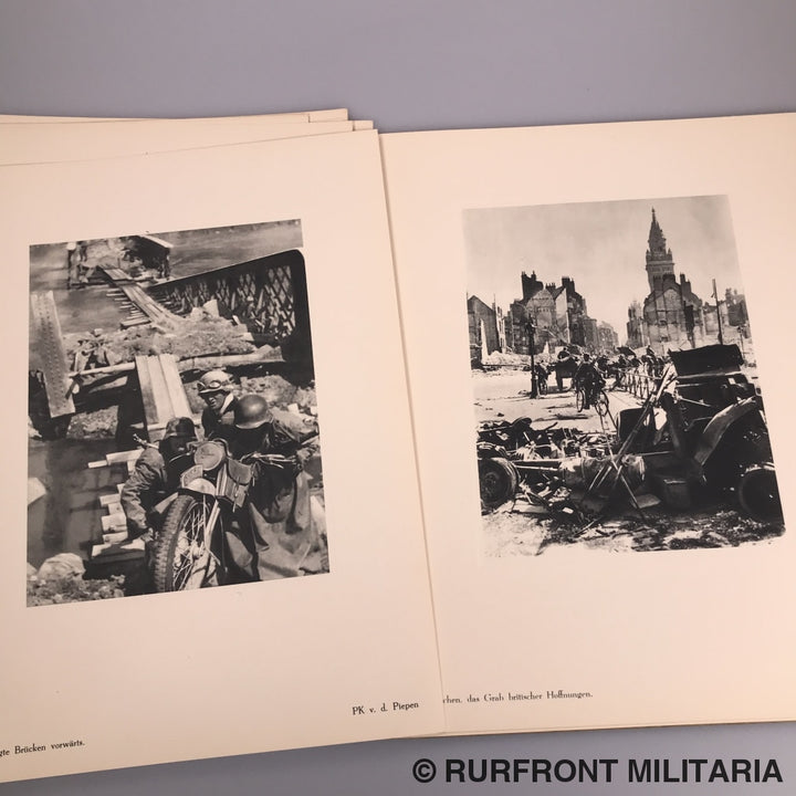 Propagandamap Von Kampf Und Sieg Des Deutschen Soldaten