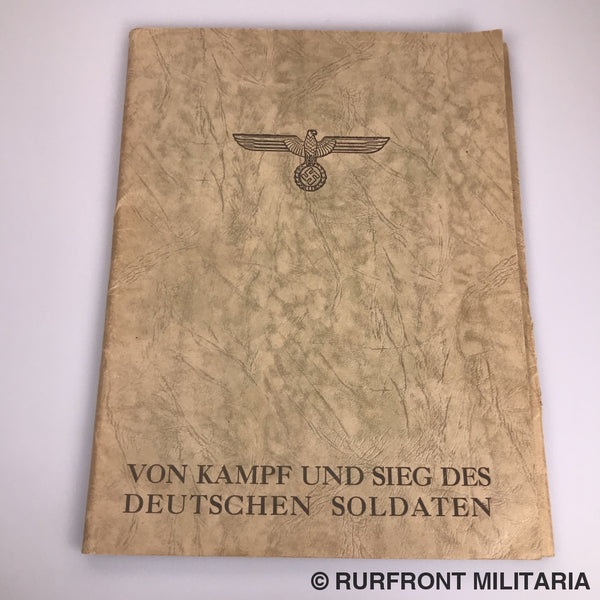 Propagandamap Von Kampf Und Sieg Des Deutschen Soldaten Propagandamap Von Kampf Und Sieg Des Deutschen Soldaten
