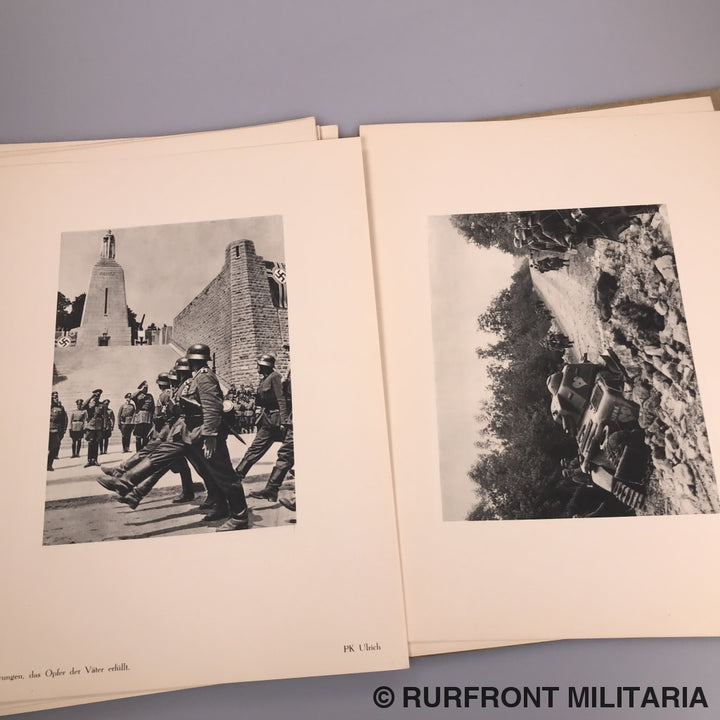 Propagandamap Von Kampf Und Sieg Des Deutschen Soldaten