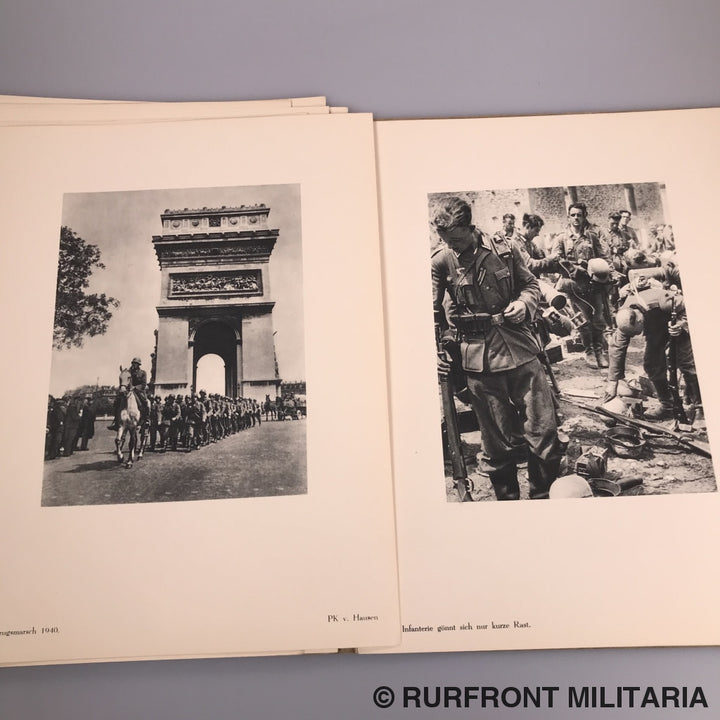 Propagandamap Von Kampf Und Sieg Des Deutschen Soldaten