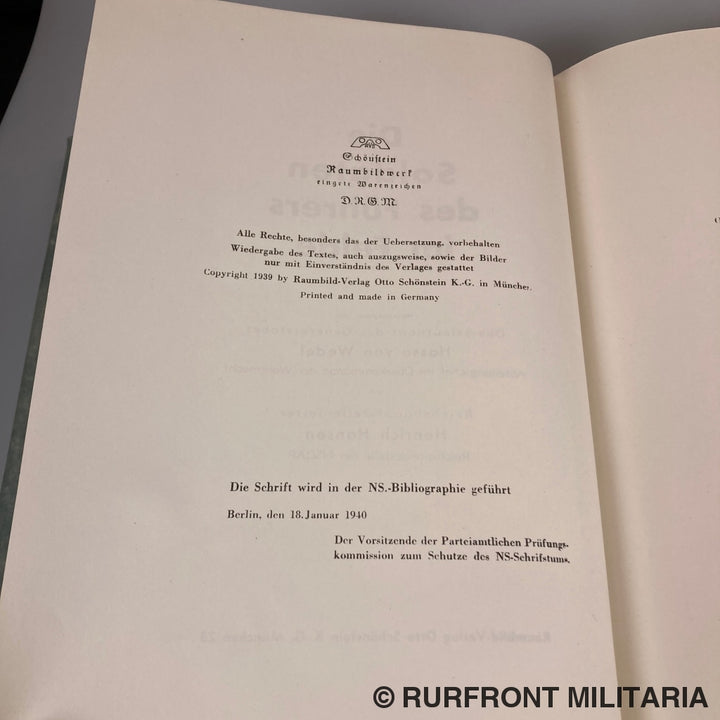 Raumbildalbum Die Soldaten Des Führers Im Felde Met Zeldzame Omslag