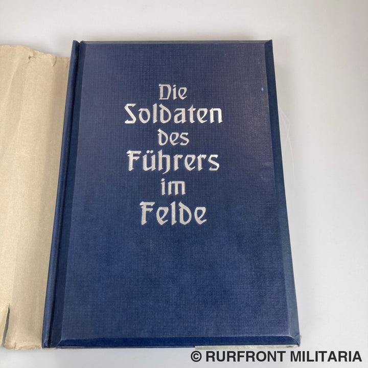 Raumbildalbum Die Soldaten Des Führers Im Felde Met Zeldzame Omslag