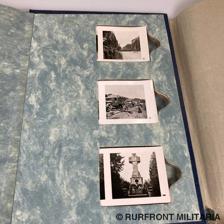 Raumbildalbum Die Soldaten Des Führers Im Felde Met Zeldzame Omslag