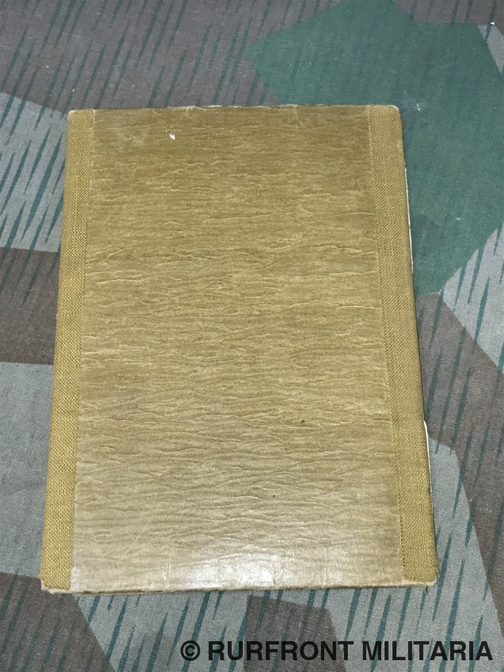 Soldbuch Funker Helmut Rottleb.