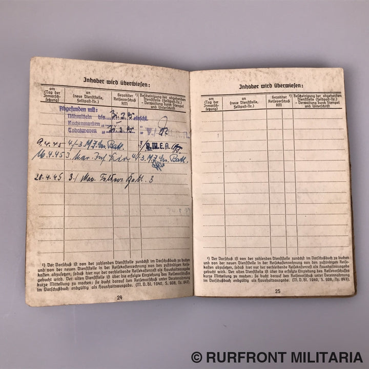 Soldbuch Kriegsmarine