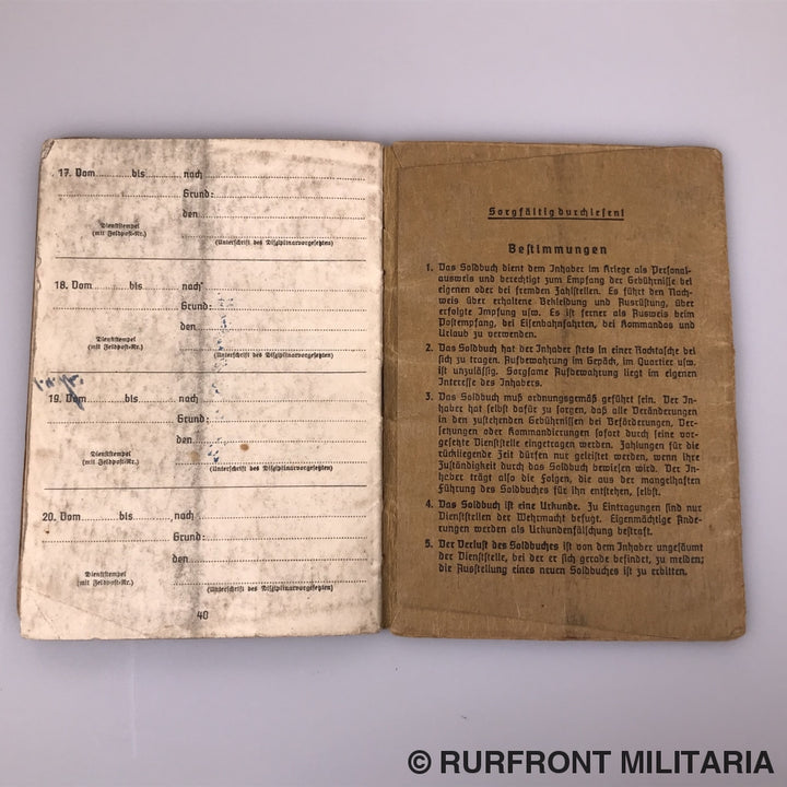 Soldbuch Kriegsmarine
