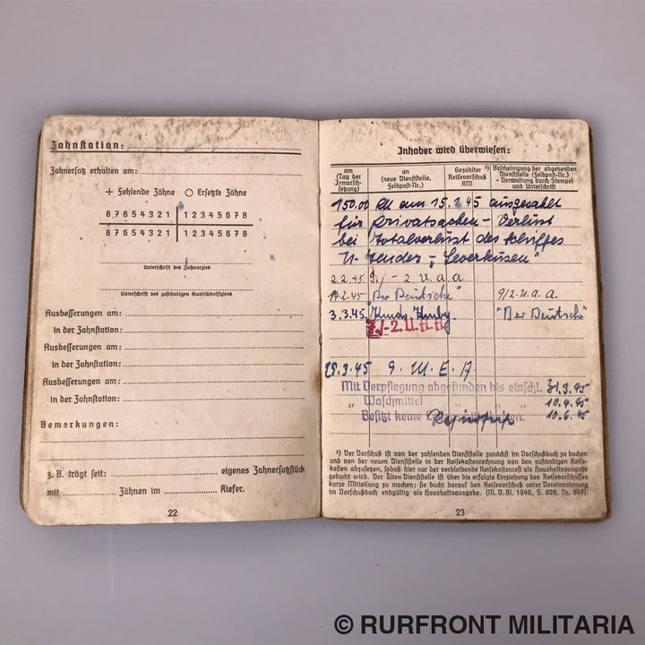Soldbuch Kriegsmarine