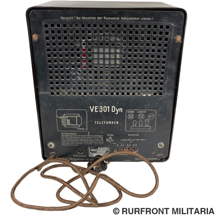 Volksempfänger Ve301 Dyn Telefunken