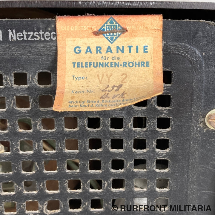 Volksempfanger Dke 38 Goebbels-Schnauze