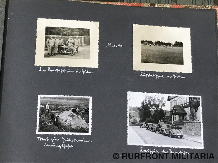 Wehrmacht Fotoalbum Kraftfahr Ersatz Abteilung 3.