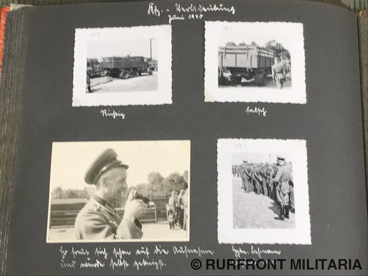 Wehrmacht Fotoalbum Kraftfahr Ersatz Abteilung 3.