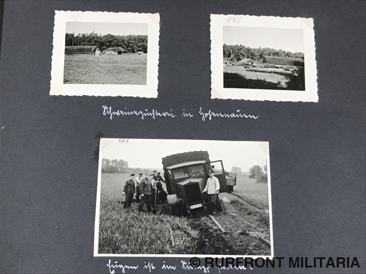 Wehrmacht Fotoalbum Kraftfahr Ersatz Abteilung 3.
