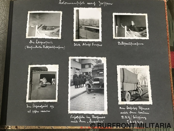 Wehrmacht Fotoalbum Kraftfahr Ersatz Abteilung 3.