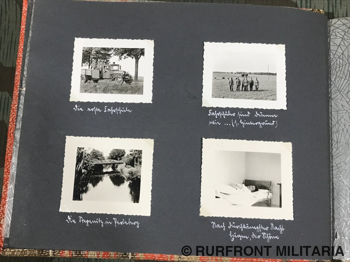 Wehrmacht Fotoalbum Kraftfahr Ersatz Abteilung 3.