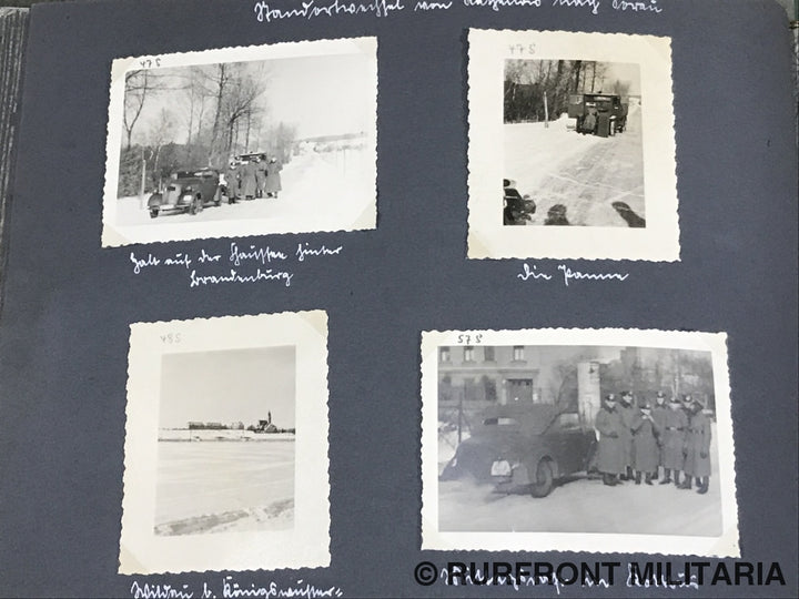 Wehrmacht Fotoalbum Kraftfahr Ersatz Abteilung 3.