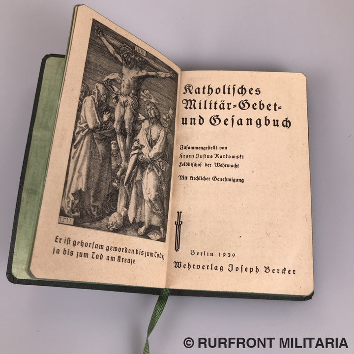 Wehrmacht Katholisches Gebet Und Gesangbuch 1939