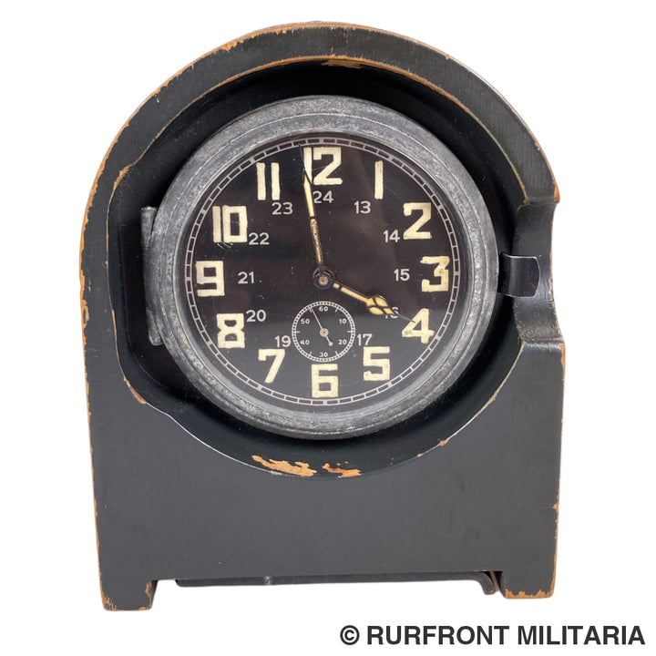 Wehrmacht/heer Funkraumuhr/stationsuhr Kienzle 1942