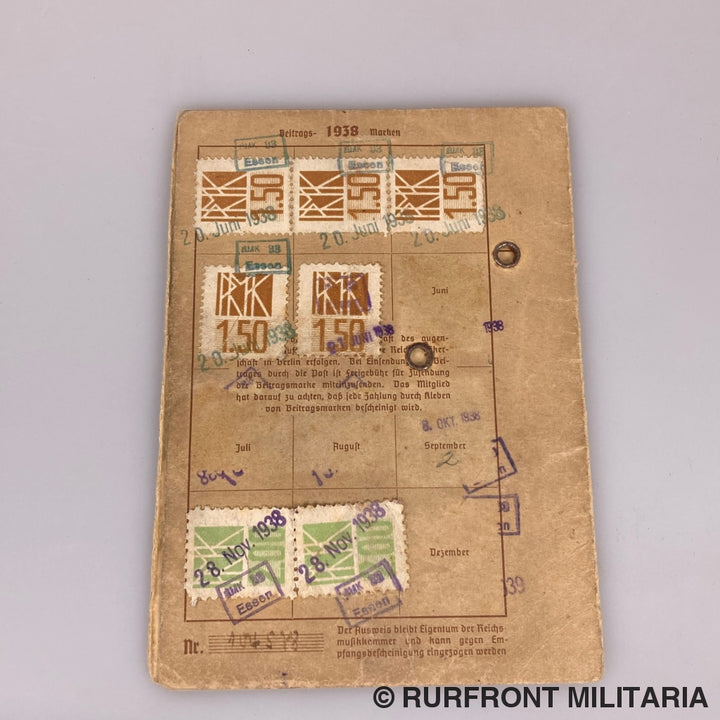 Wehrpass Set Wehrmacht Musiker Heinrich Kaufeld I.r. 420