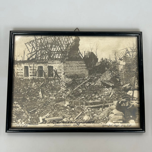 Duitse foto Arras schlacht 1917