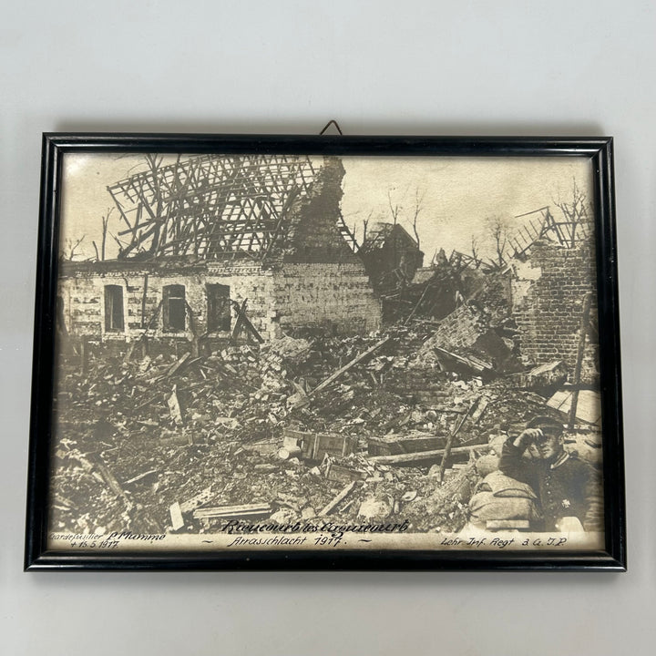 Duitse foto Arras schlacht 1917