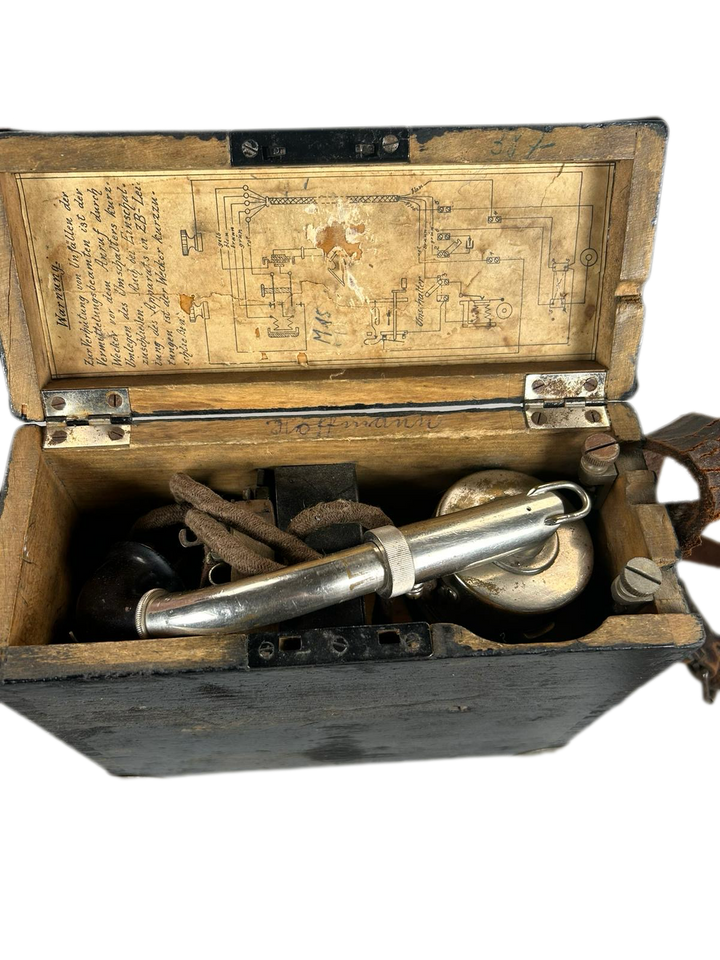 Duitse wo1 streckenfernsprecher m15