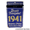 Ärzte Kalender 1941 Temmler-Werke Berlin-Johannisthal met Pervitin reclame.