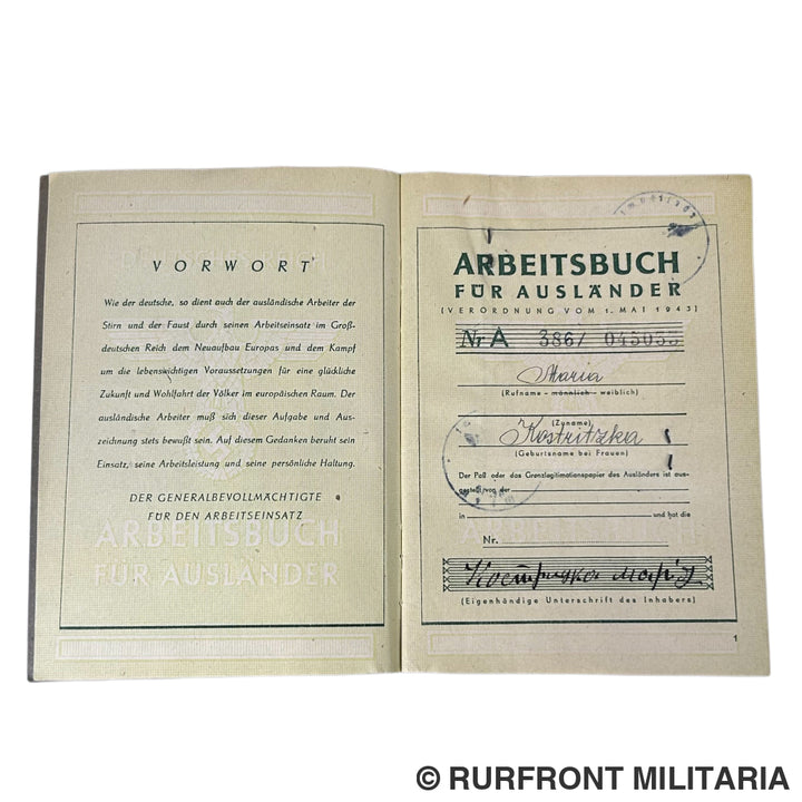 Arbeitsbuch für Ausländer Polen