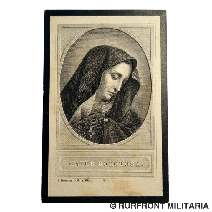 BIDPRENT FRAU MATHIAS LENNARTZ MARIA BONGARTZ MÖNCHENGLADBACH 1942 Mutterkreuz Goud