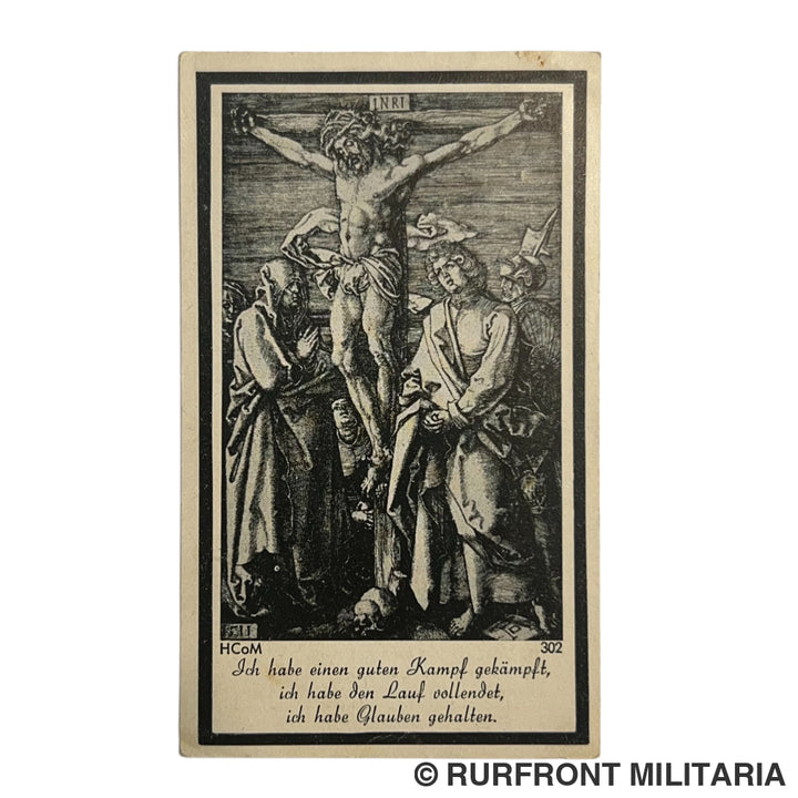BIDPRENT KARL HECHT (BREITENWEINZIER) FELDARTILLERIE K.I.A. OSTFRONT 1945