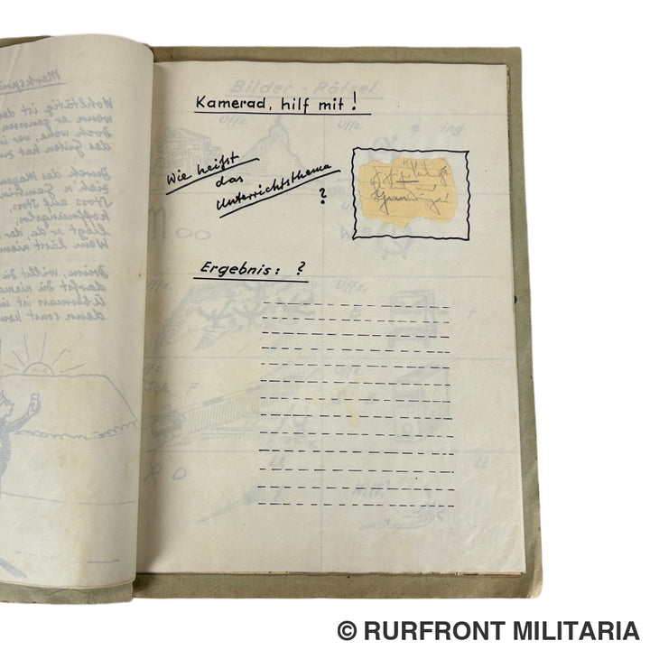 Bierzeitung kameradschaftsabend des Uffz-Korps des 6./569 Saint Chamas/Rivesaltes France 1943.