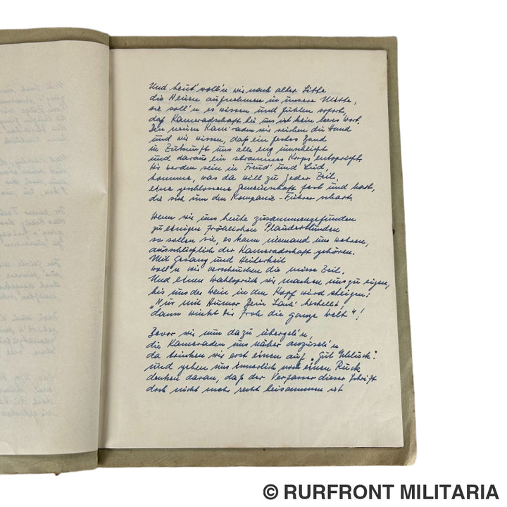 Bierzeitung kameradschaftsabend des Uffz-Korps des 6./569 Saint Chamas/Rivesaltes France 1943.