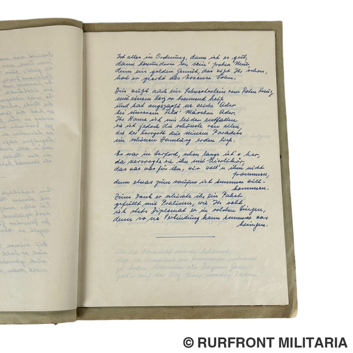 Bierzeitung kameradschaftsabend des Uffz-Korps des 6./569 Saint Chamas/Rivesaltes France 1943.