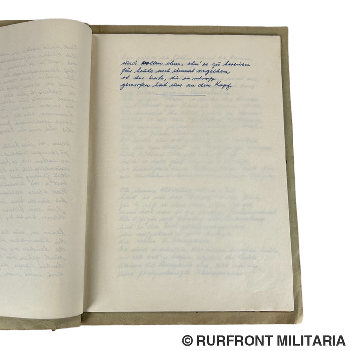 Bierzeitung kameradschaftsabend des Uffz-Korps des 6./569 Saint Chamas/Rivesaltes France 1943.